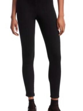 Frame Denim Jet Set- Black Skinny Jeggings